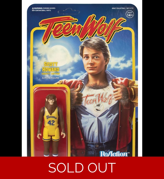 Teen Wolf Basketball Scott Reaction Figure